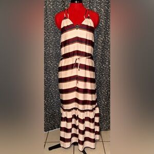Banana republic sleeveless maxi dress